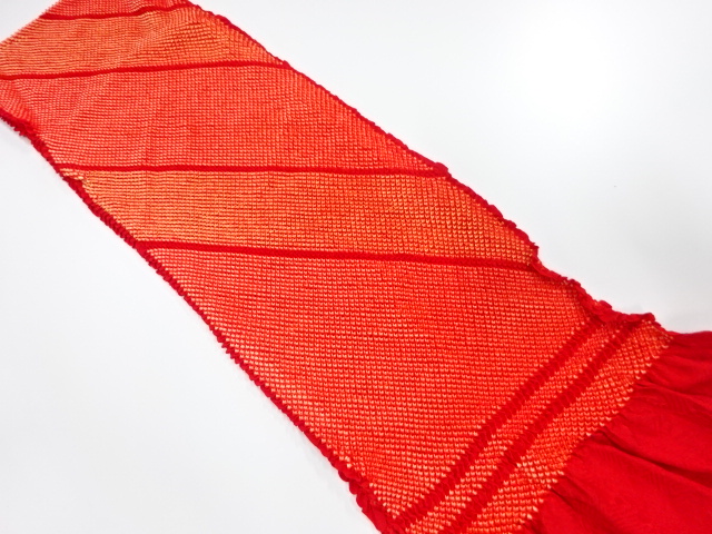 SILK Tie-dye obiage for furisode